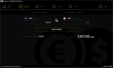Cinkciarz.pl Currency Exchange Screenshots 2