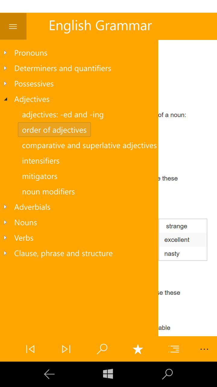 English Grammar Basics screenshot