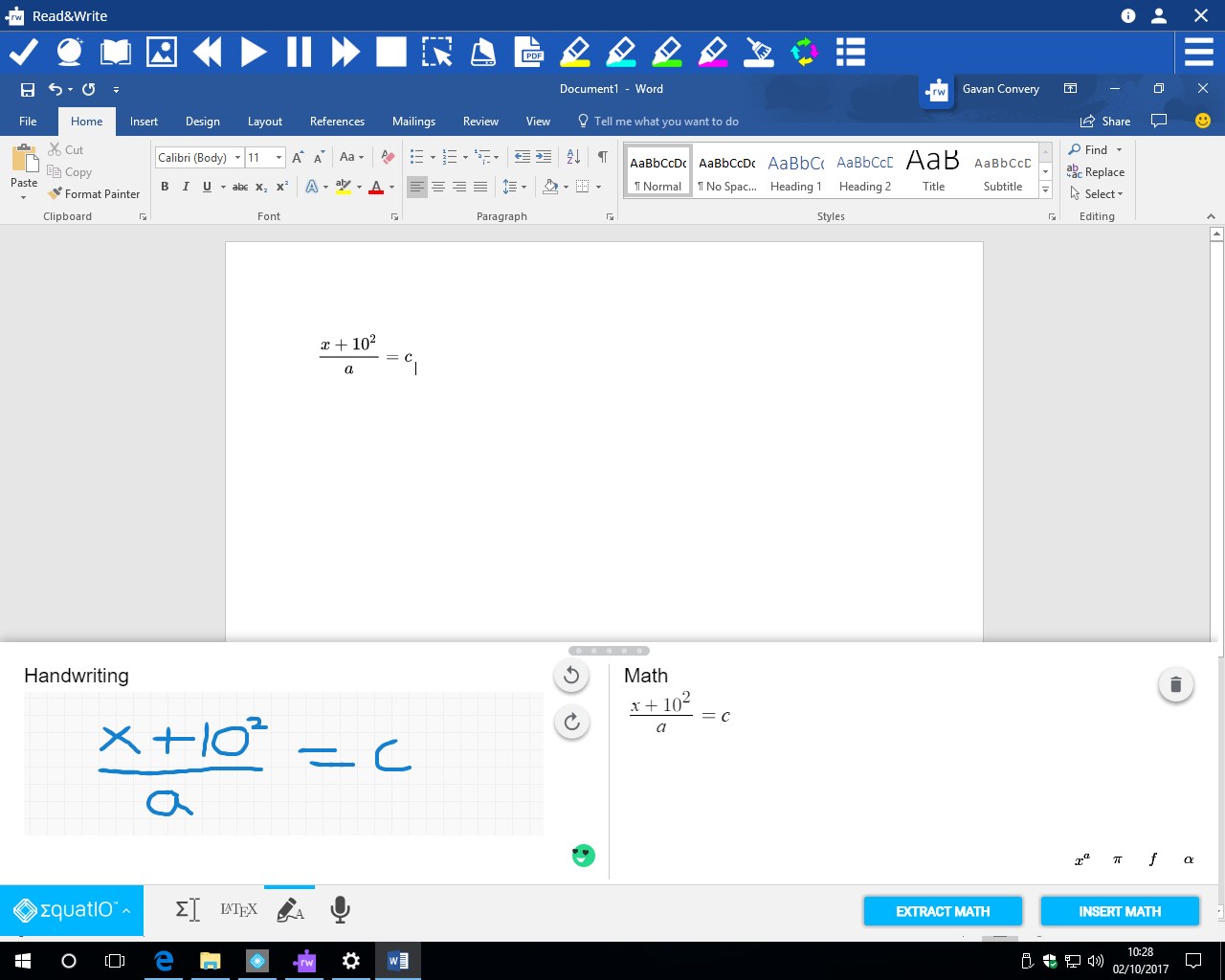 Get Equatio Microsoft Store
