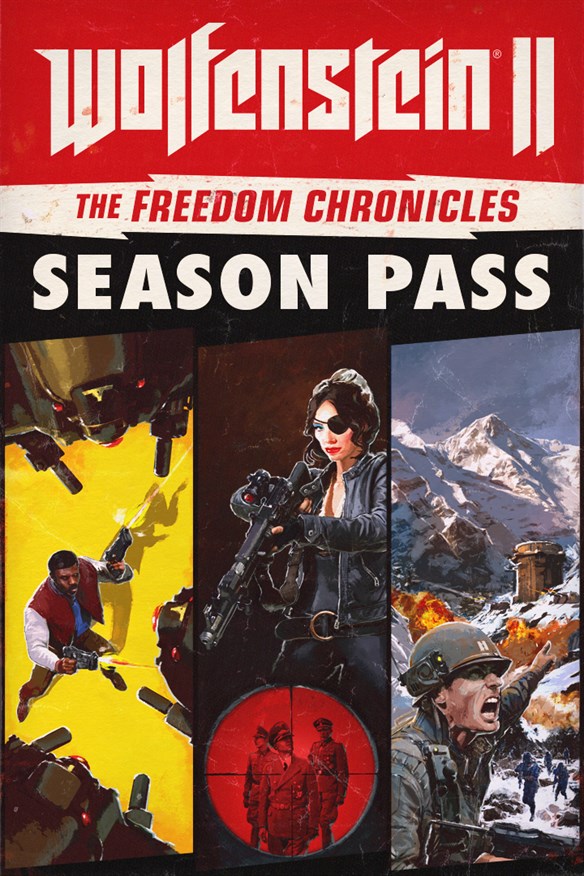 Wolfenstein II: The Freedom Chronicles Season Pass Xbox Series X|S and Xbox One cover art