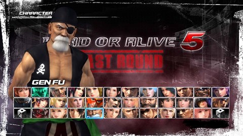 DEAD OR ALIVE 5 Last Round Gen Fu Halloween Costume 2014