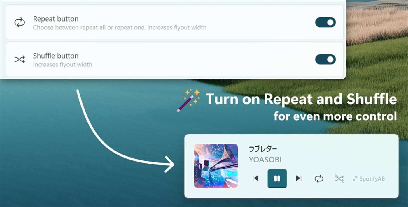 #2. FluentFlyout (Windows) Podle: unchihugo