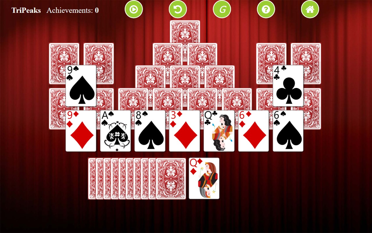 TriPeaks Solitaire X for Windows 10