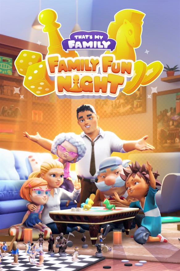 That's My Family: Family Fun Night Xbox Series X|S and Xbox One cover art