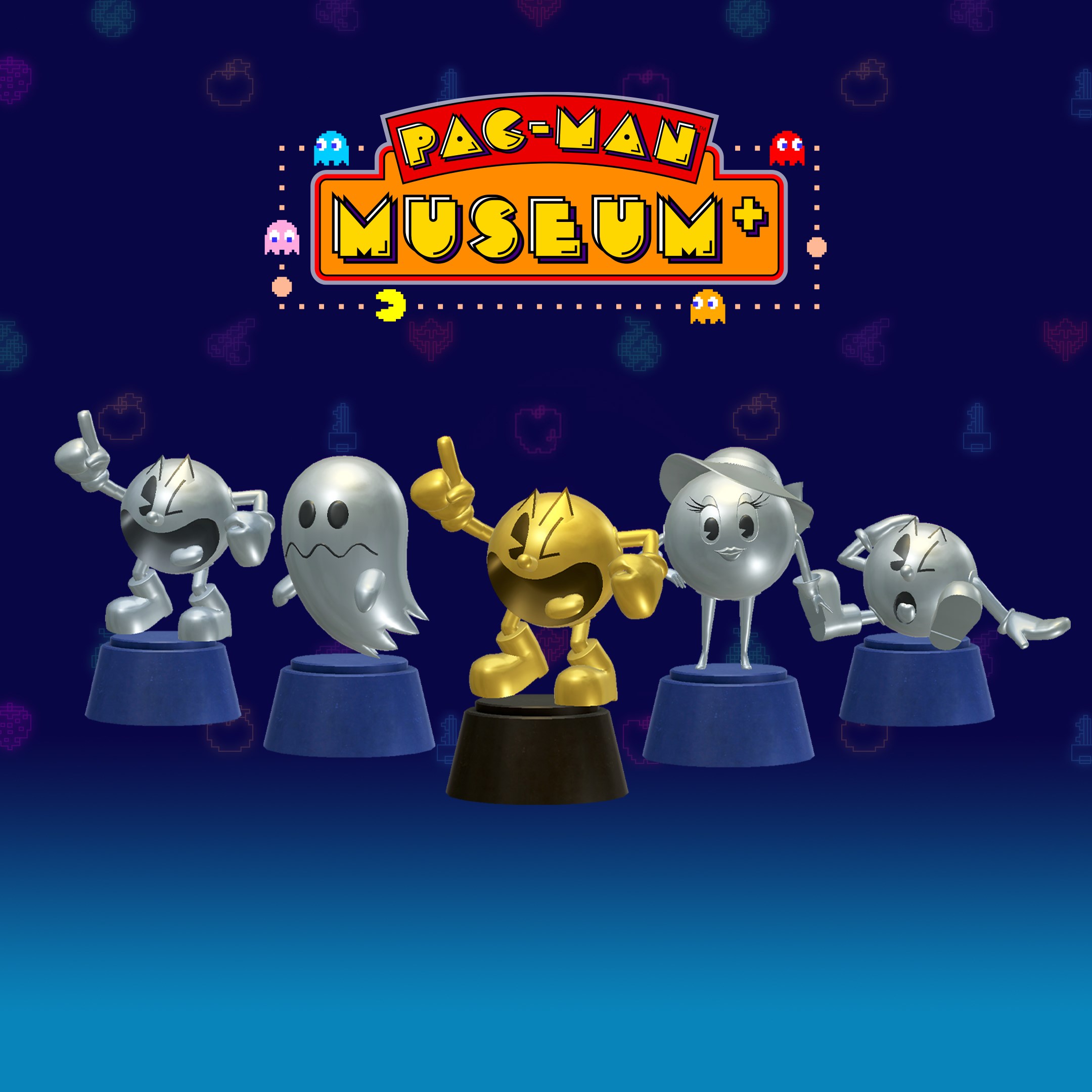 PAC-MAN MUSEUM+ Bonus Figure Set