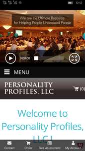 Personality Profiles, LLC screenshot 1