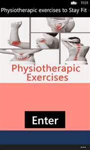 Physiotherapic exercises to Stay Fit - Simple Tips screenshot 1