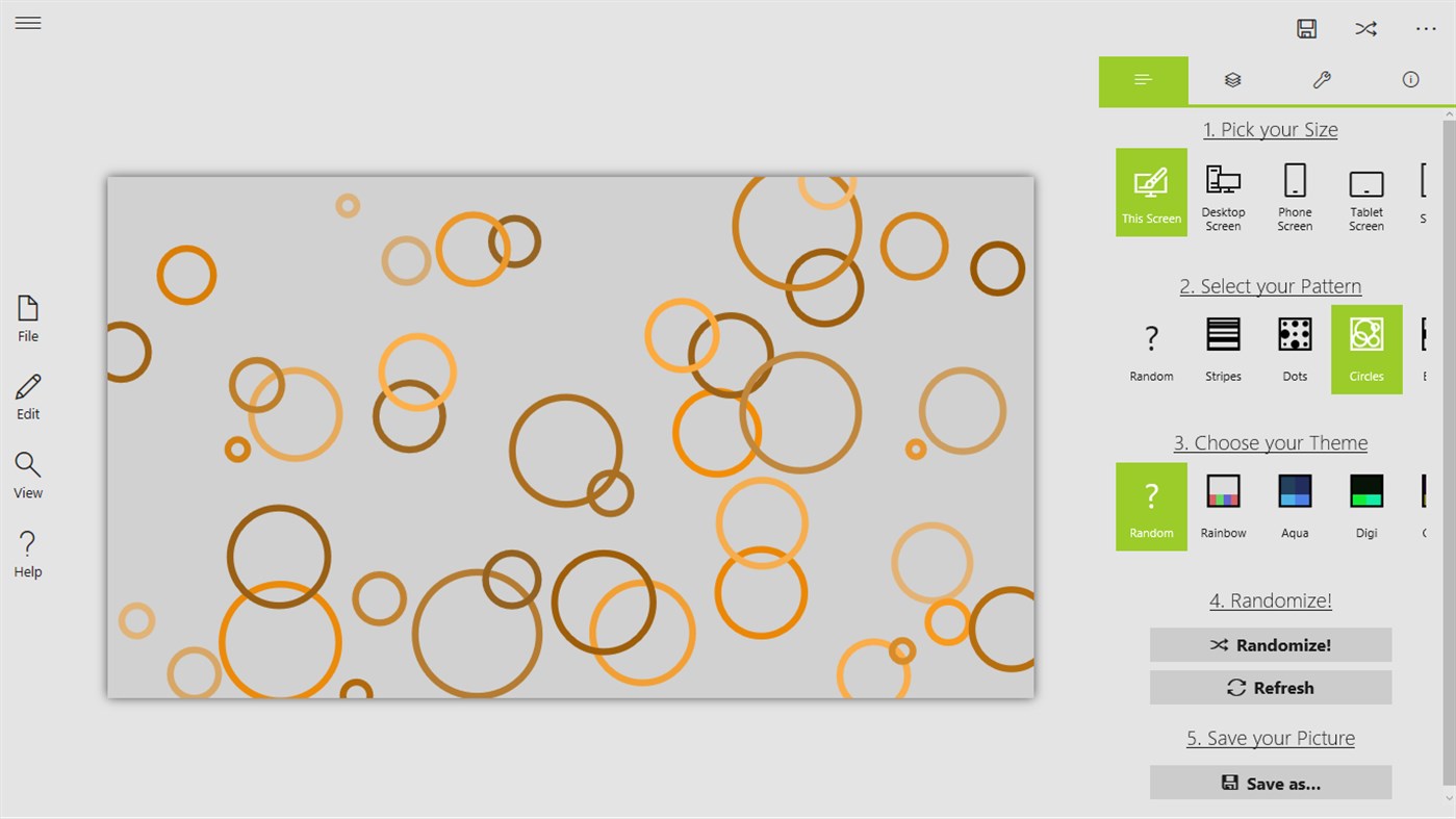 #3. randPix (Windows) Podle: Dexterux