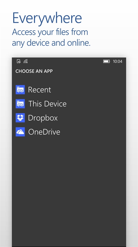 Word Mobile Screenshot