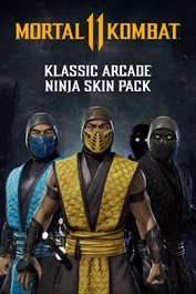 Klassische Spielhalle Ninja Skin-Pack 1