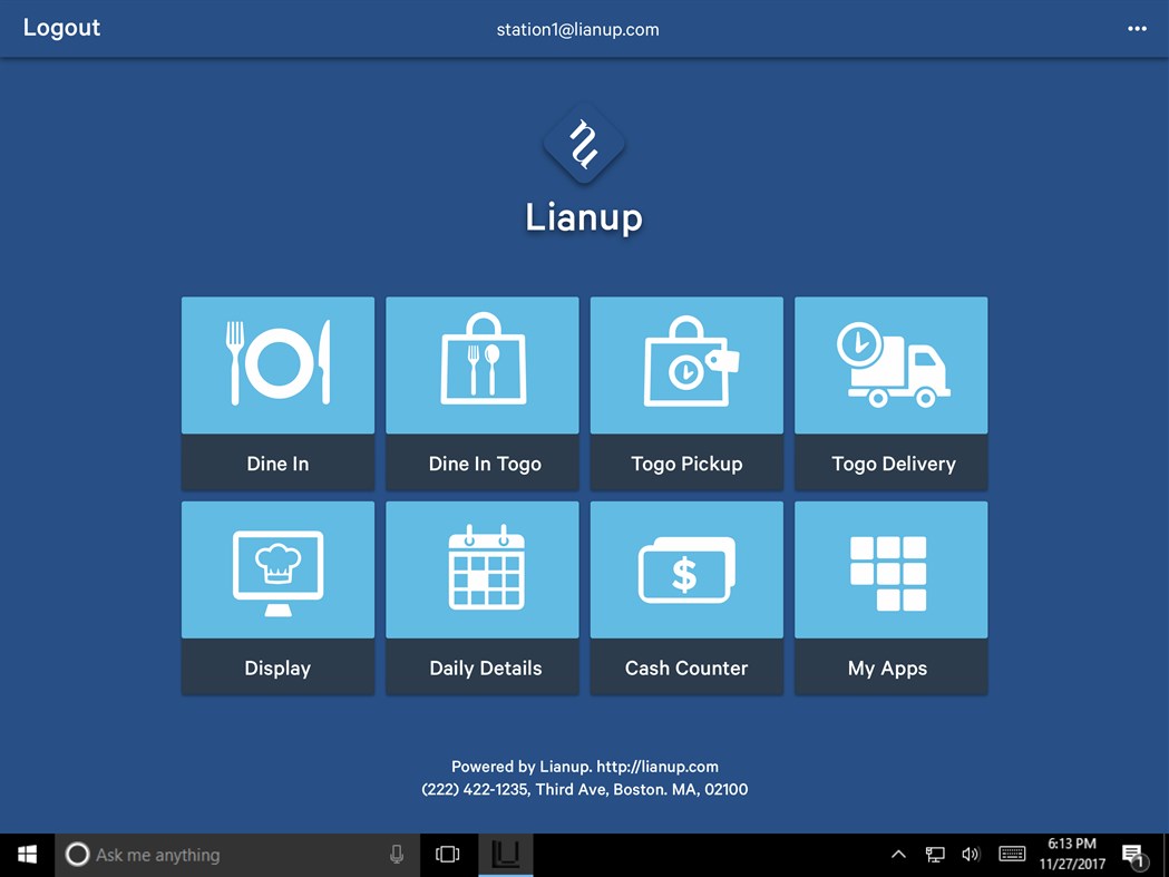 #1. LianUp POS (Windows) 由: LianUp POS