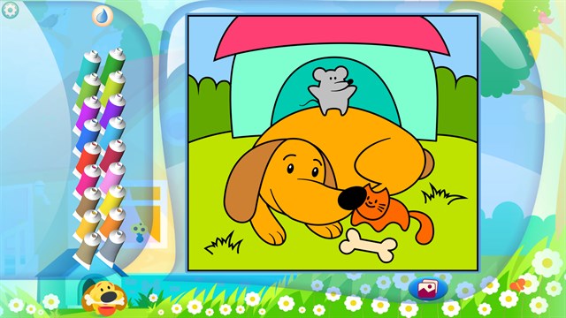 Color by Numbers - Dogs + screenshot 4