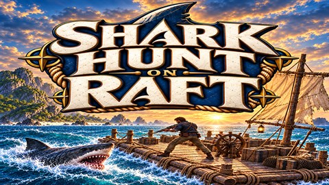 Shark Hunt on Raft
