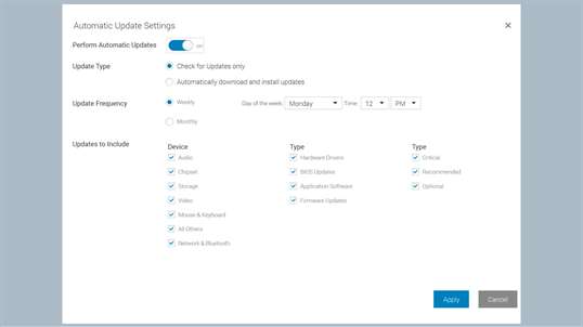 Dell Precision Optimizer screenshot 5
