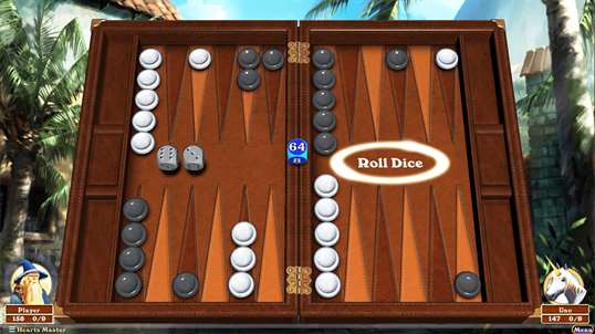 Hardwood Backgammon screenshot 1