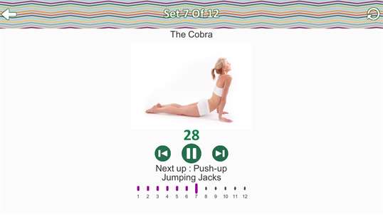 7 Minute Home Fitness Daily Workout Challenge screenshot 5