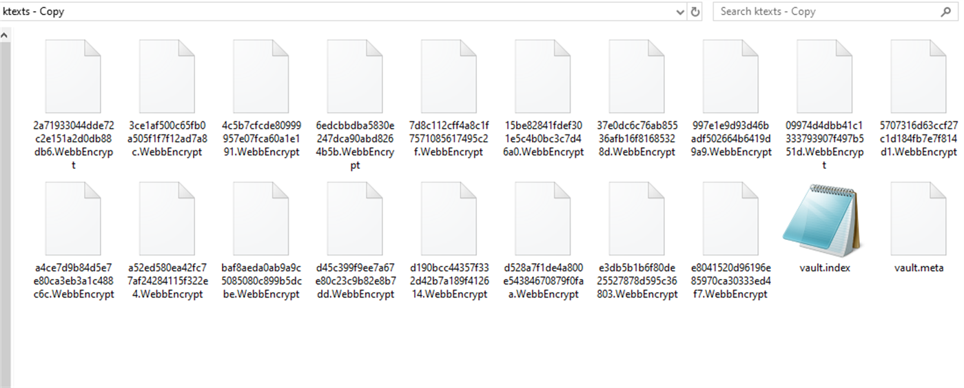 #5. Webb Folder Vault (Windows) Podle: Webb Free Software