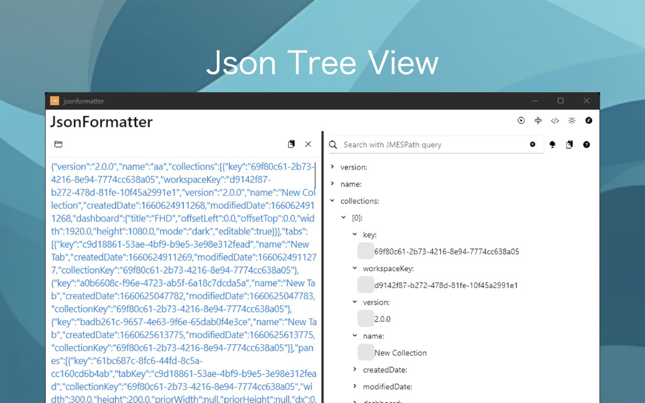 #3. Formatter for Json (Windows) Podle: Pri Solutions
