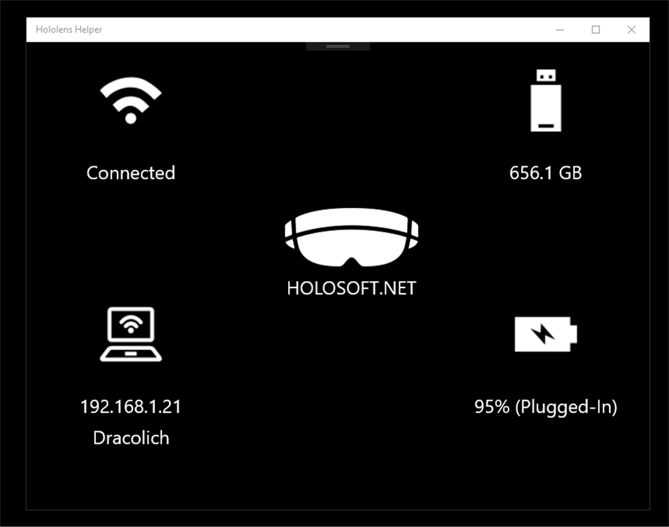 Hololens Helper (Windows) 由: HOLOSOFT
