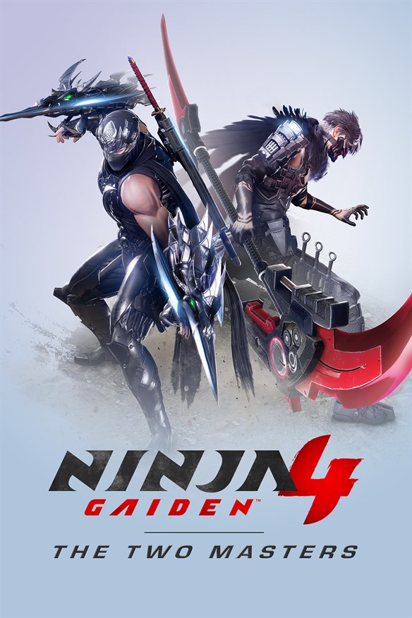 NINJA GAIDEN 4 The Two Masters Xbox Series X|S and Xbox One cover art