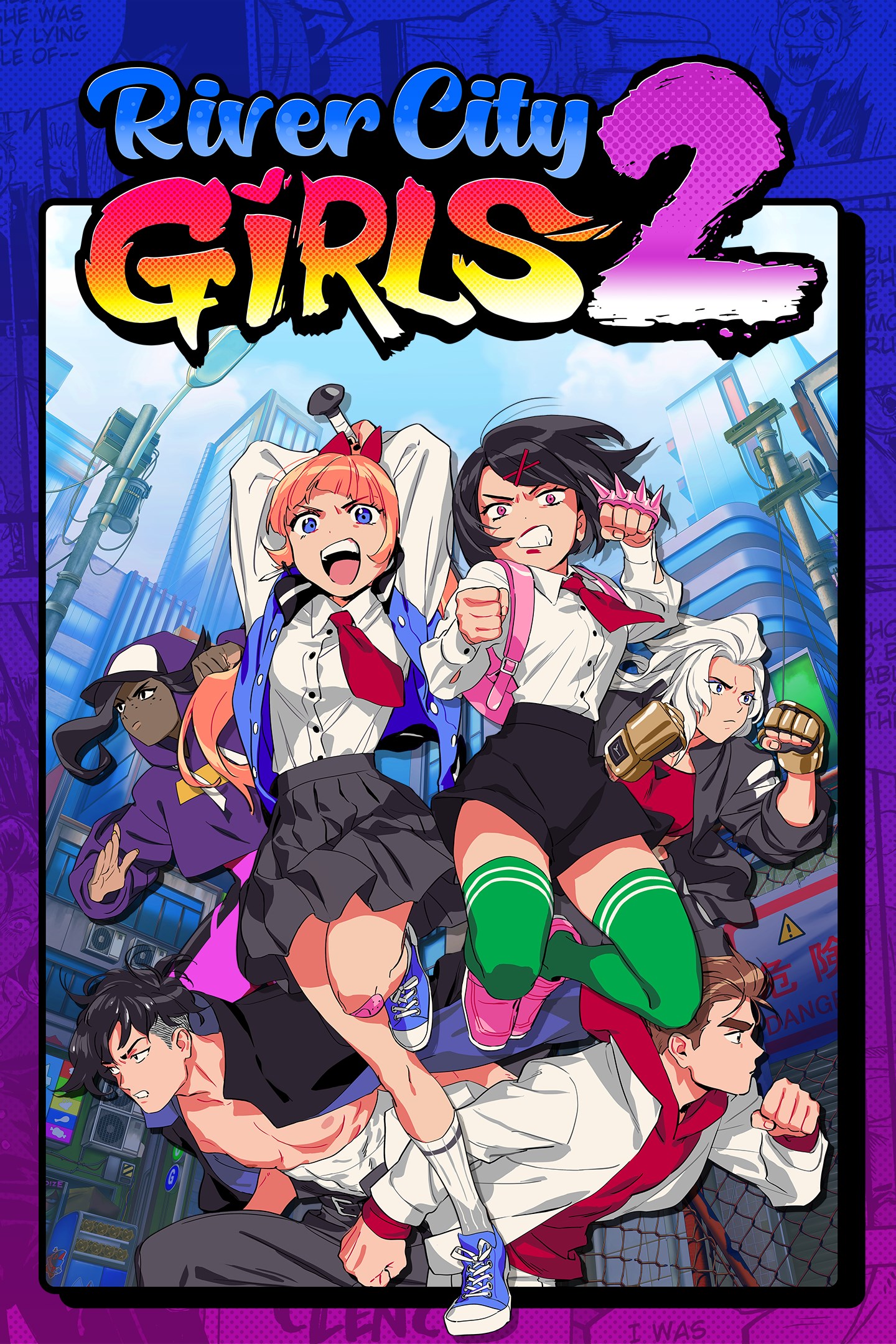 River city girls. River City girls 2. River City girls обложка. River City girls 2 ПК. River City girls 2 Дата выхода.