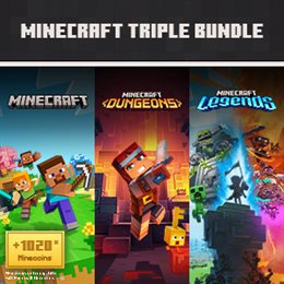Aperçu Triple lot Minecraft