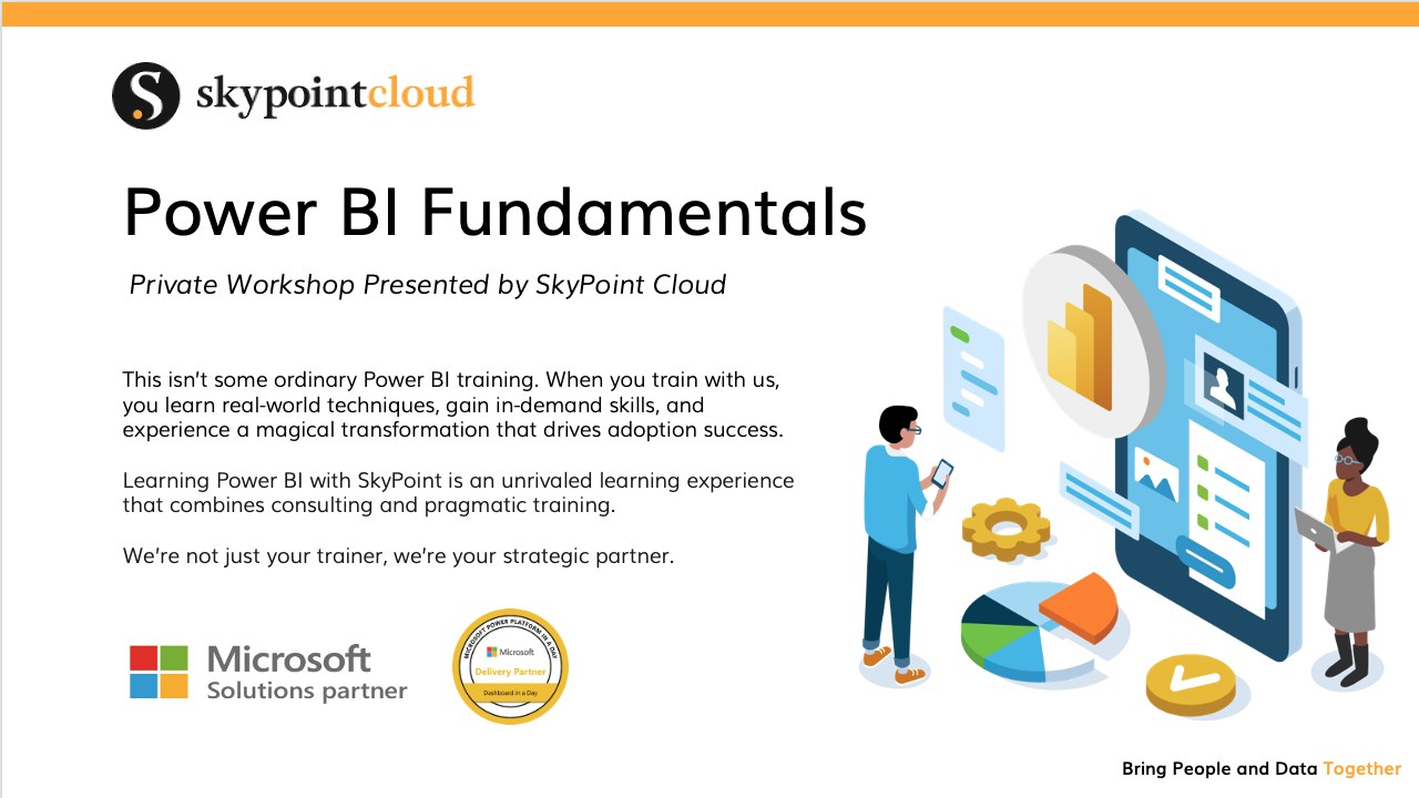 Snapshot 1 of Power BI Fundamentals Training: 1-day or 2-day Course