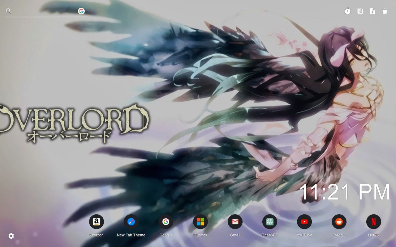 Overlord Wallpaper New Tab