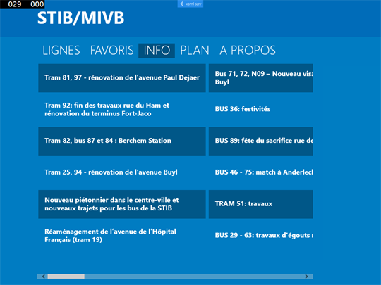 STIB-MIVB screenshot 2