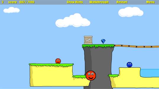 Red And Blue Balls screenshot 3
