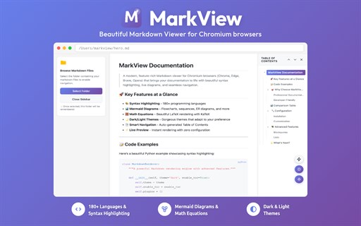 MarkView: Markdown Viewer with... Estadísticas, descargas y ...