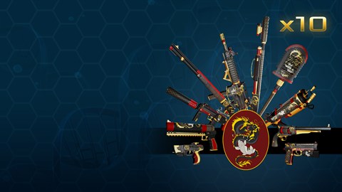 Cj. de ap. de arma Dragão e Carpa Grau 1