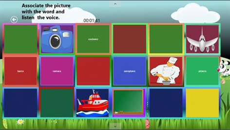 Learn Spanish Memory Game Screenshots 2
