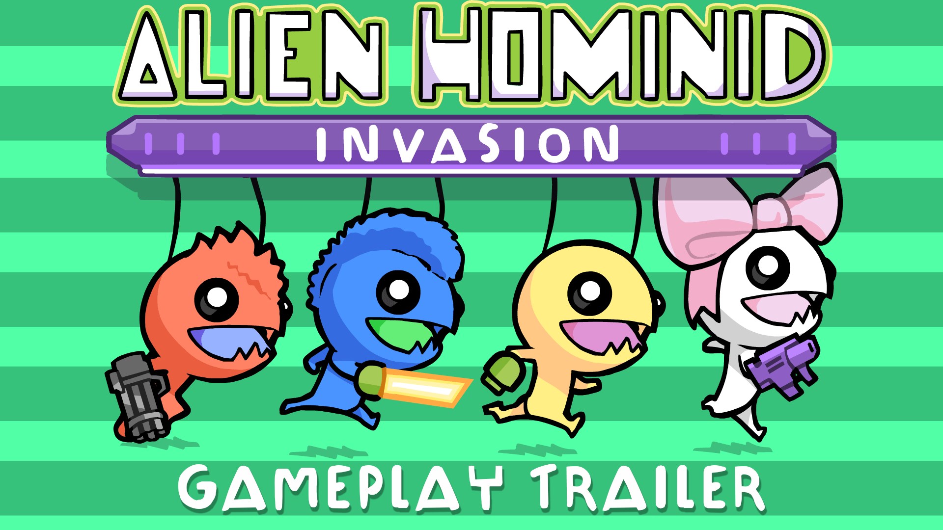 Alien Hominid Invasion screenshot thumbnail video