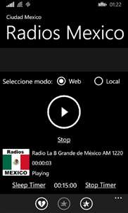 Radios Mexico screenshot 3