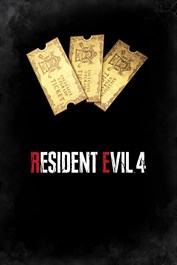 Eksklusiv våpenoppgraderingsbillett x3 til Resident Evil 4 (C)
