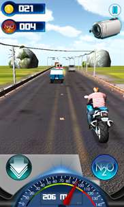 Moto Racing in Sky screenshot 2