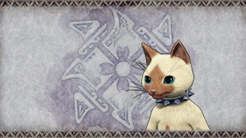 "Spiked Collar" Palico layered armor piece