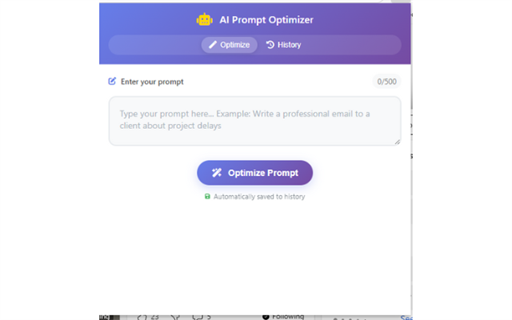 AI Prompt Optimizer - Groq-Powered Refiner