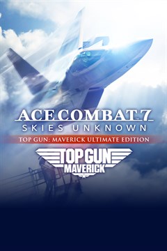 Cover poster for ACE COMBAT™ 7: SKIES UNKNOWN - TOP GUN: Maverick Ultimate Edition