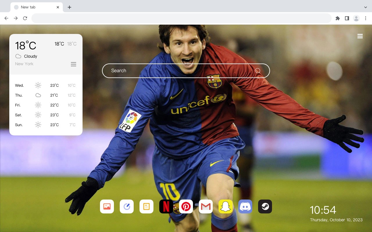 Messi celebration Wallpaper HD HomePage