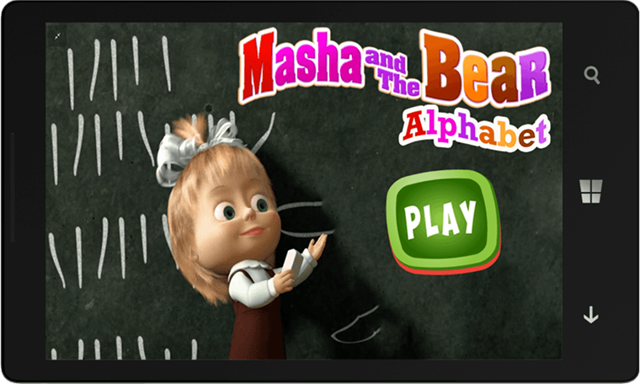 Masha And Bear Alphabet Pro screenshot 3