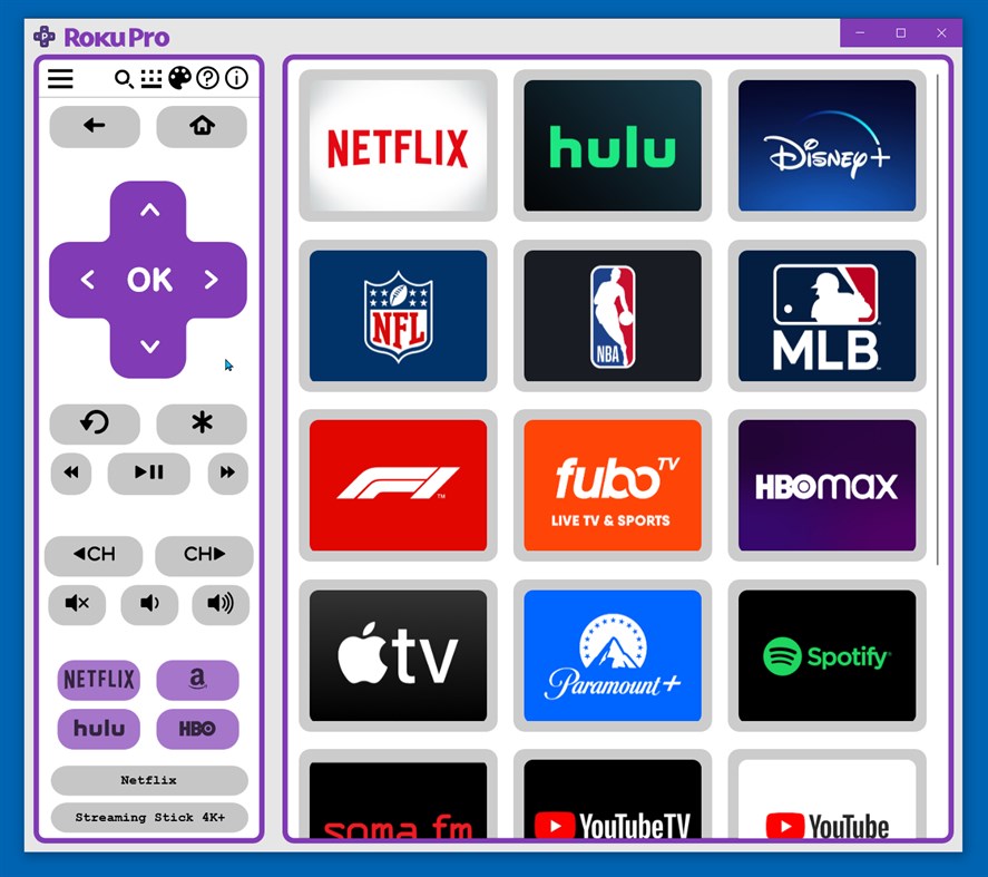 #1. Roku Pro Remote (Windows) 게시자: Cheero