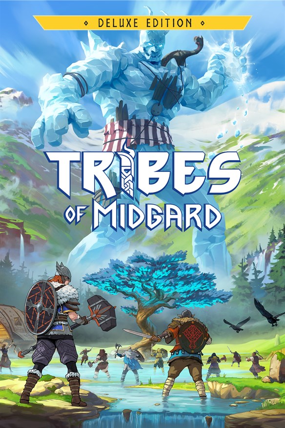 Tribes of Midgard Deluxe Content Xbox Series X|S and Xbox One cover art