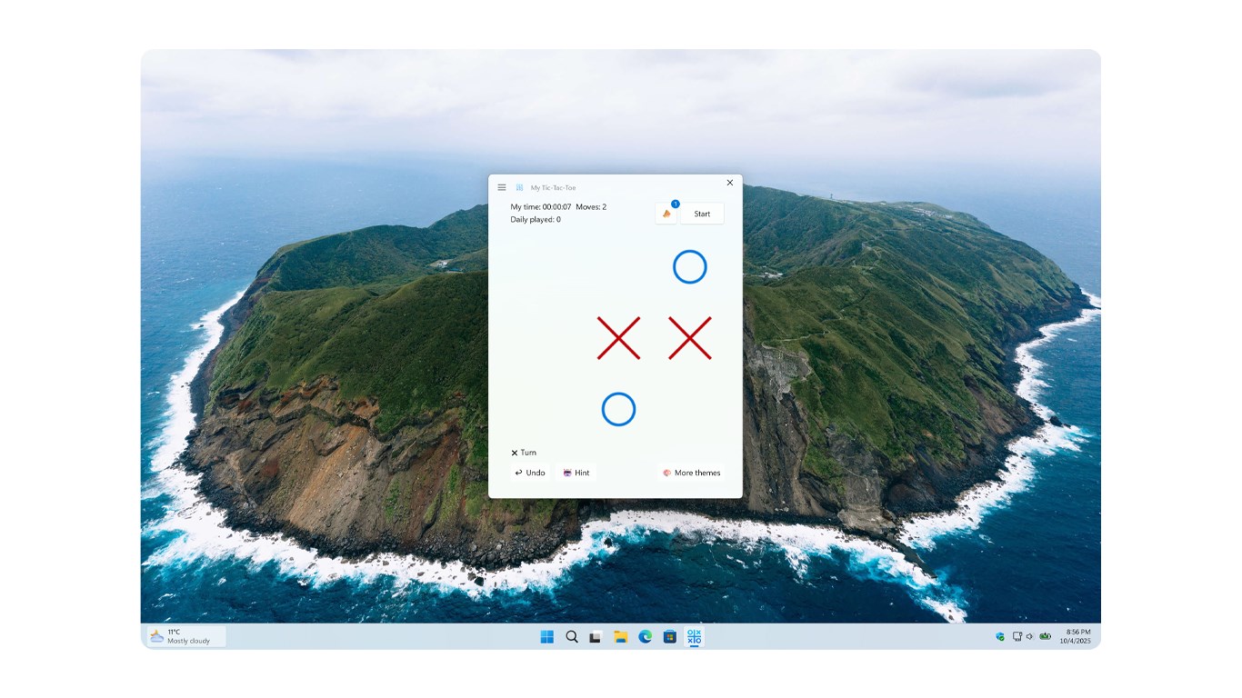 My Tic-Tac-Toe screenshot