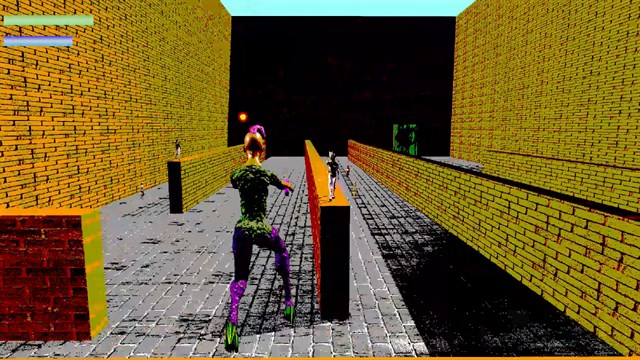Lizard Lady vs the Cats screenshot 1