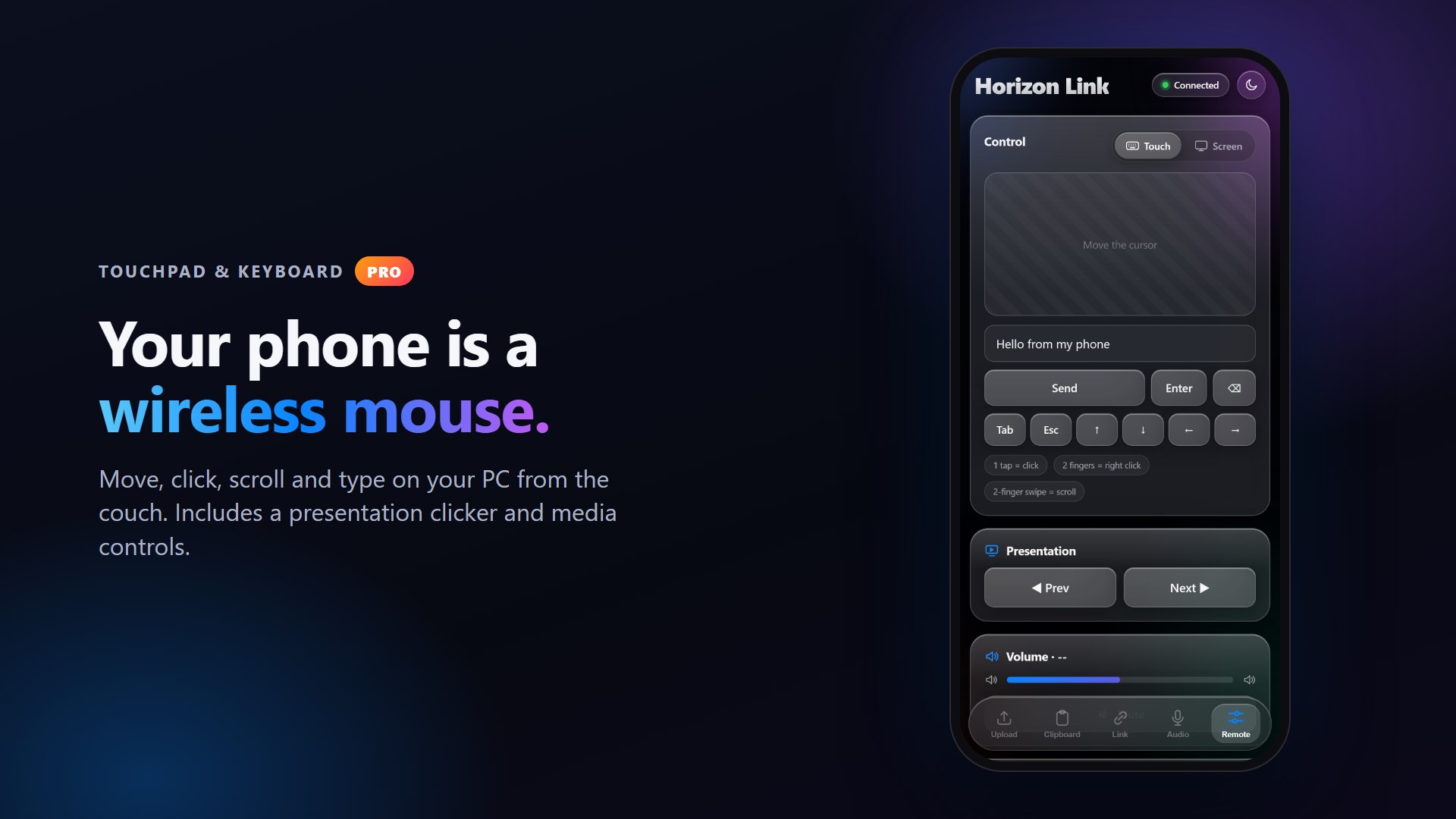 Horizon Link screenshot
