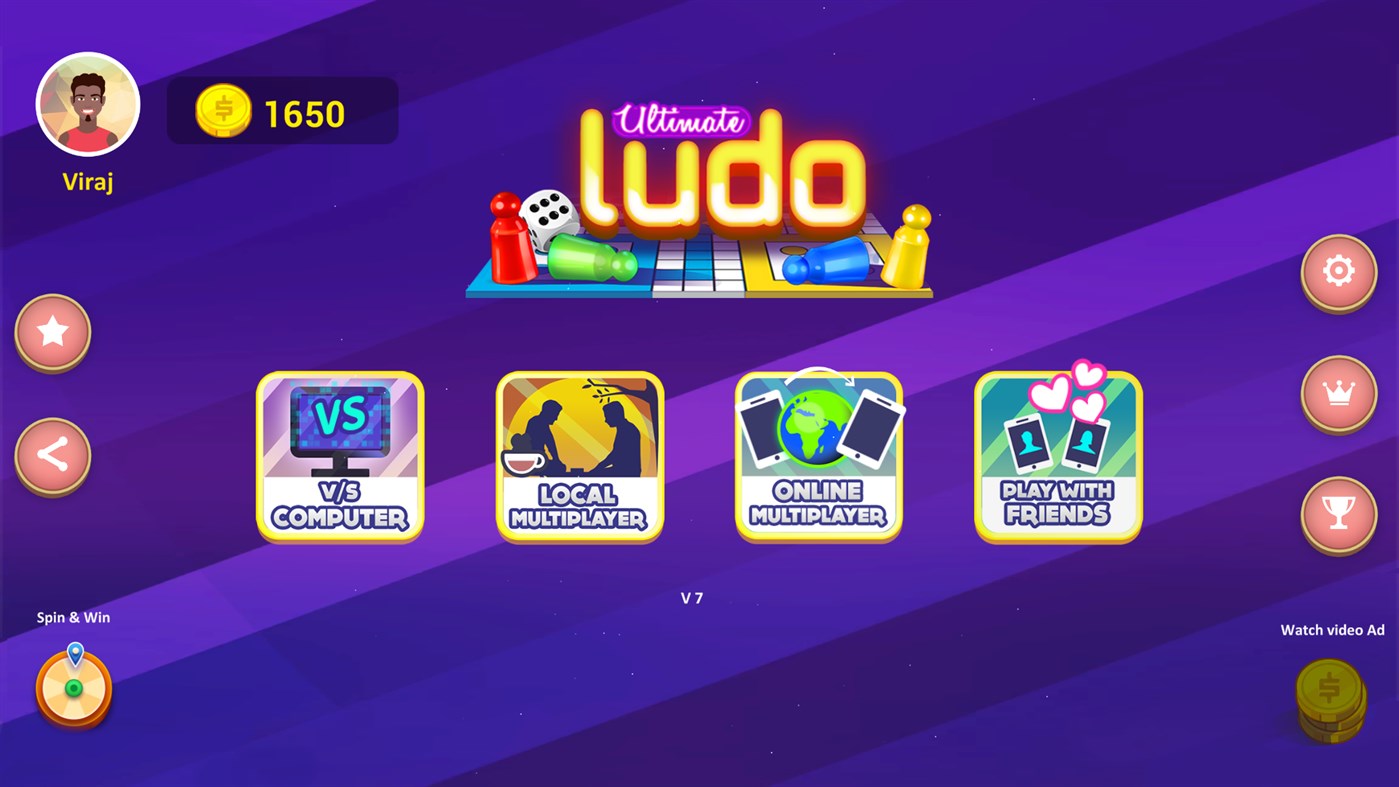 #5. Ludo Ultimate: Family Dice Game (Windows) 由: Pocket Card Game Lab
