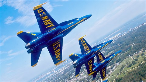 Blue Angels Aerobatic Flight Simulator