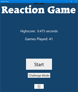 Reaction Game screenshot 1